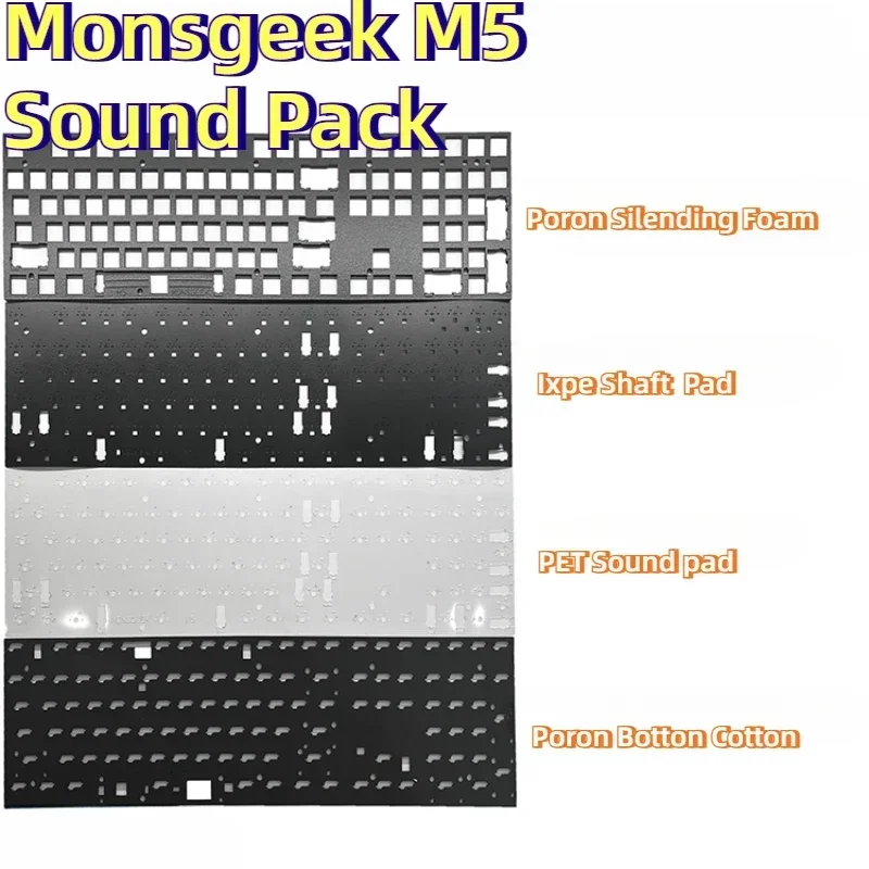 Gaming Accessories Pack - Monsgeek M5 Sound Pack/Piastra per tastiera