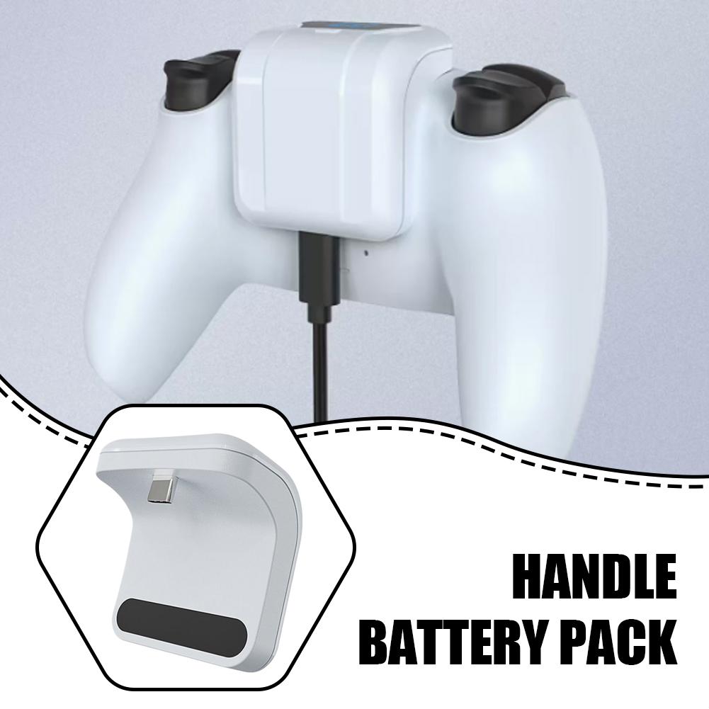 Gaming Accessories Pack - Batteria Wireless per Controller PS5, Clip