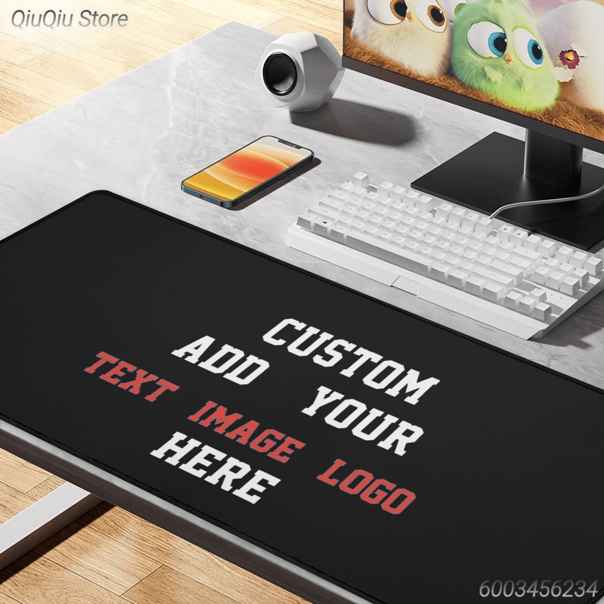 Gaming Accessories Photo - Tappetino per Mouse Personalizzato con Immagine,