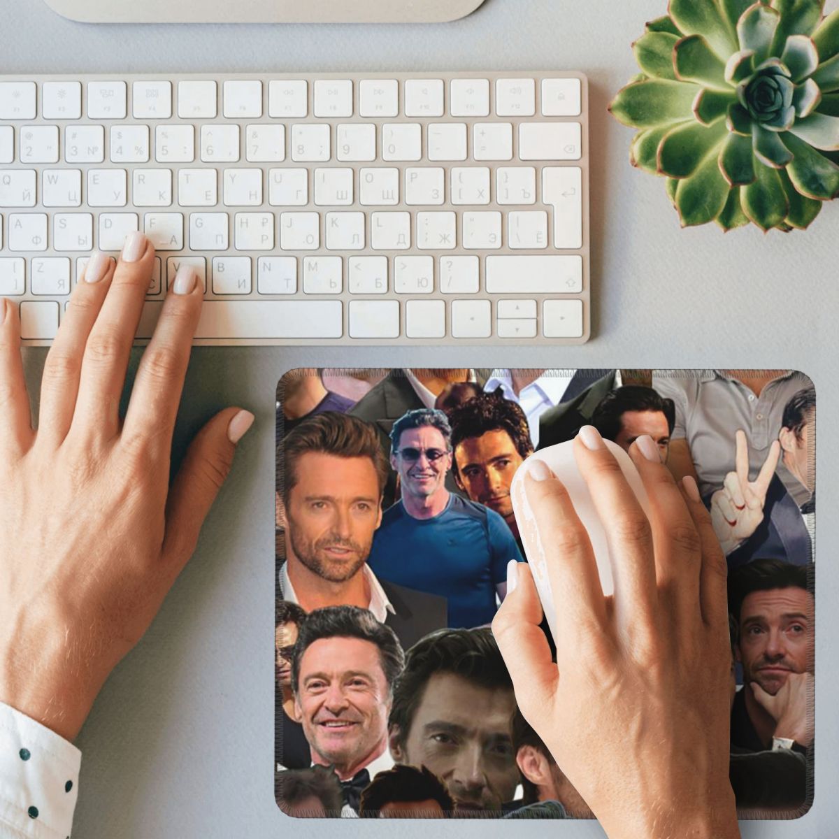 Hugh Jackman Collage di foto ( - Gaming Accessories Photo recensione e prezzo