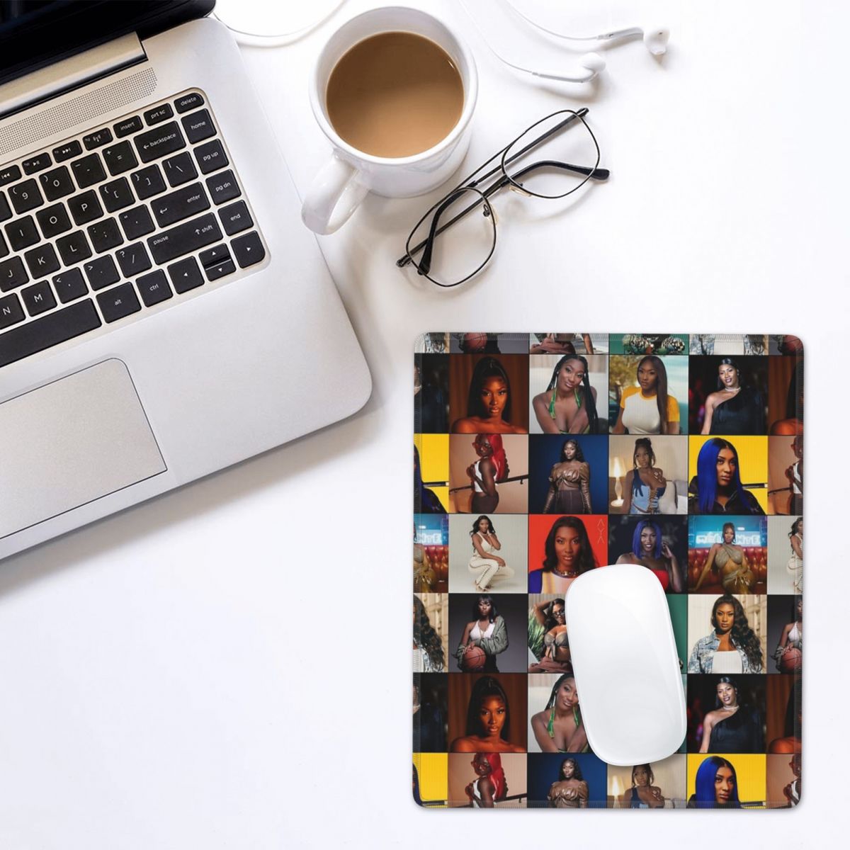 Aya Nakamura Photo Collage Mou - Gaming Accessories Photo recensione e prezzo