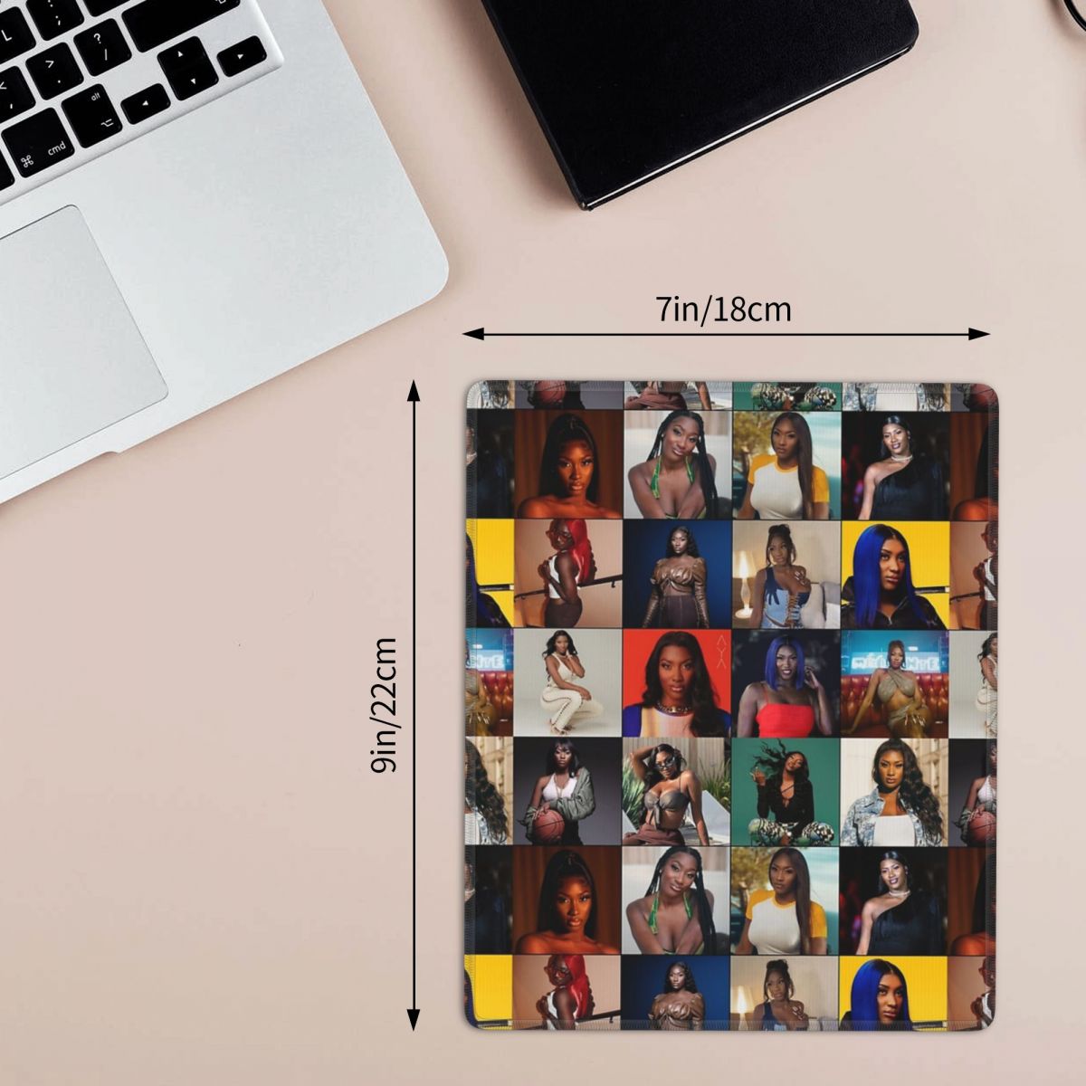 Aya Nakamura Photo Collage Mou - Gaming Accessories Photo recensione e prezzo